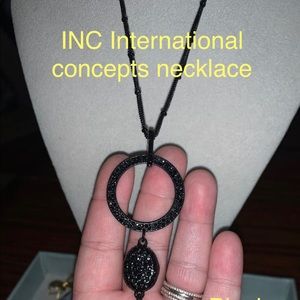 ❤️3/$15 INC international Concepts Black Crystal❤️